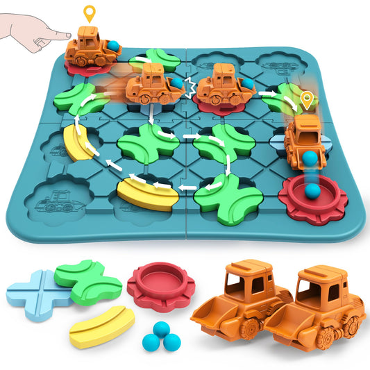 BONITOTO Road Builder track assembly for creative problem solving during play