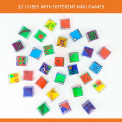 BONNYCO colorful cubes offer progressive challenges for kids and adults alike.