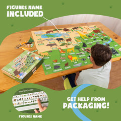 Bonnyco English name labels support early bilingual learning during play