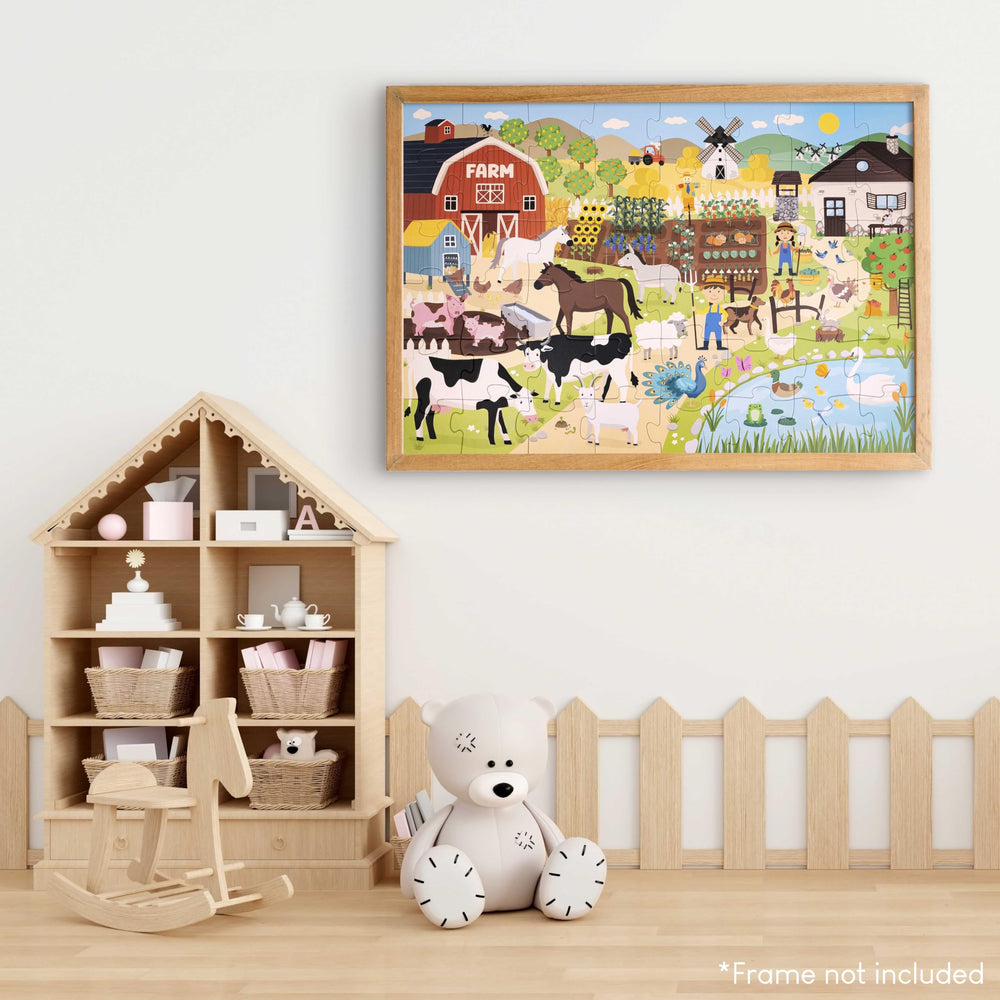 Bonnyco family friendly floor puzzle suitable for group play