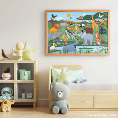 BONNYCO jungle landscape puzzle inspires storytelling and immersive play