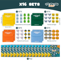 BONNYCO Envelope Boards portable tic tac toe set for travel.
