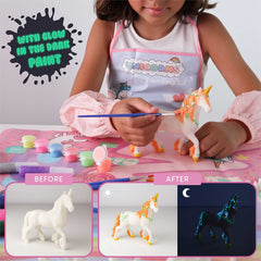 BONNYCO glow paints for nighttime magical glow on unicorns