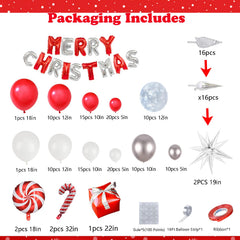Bonropin gift box balloon display creates a playful surprise element.