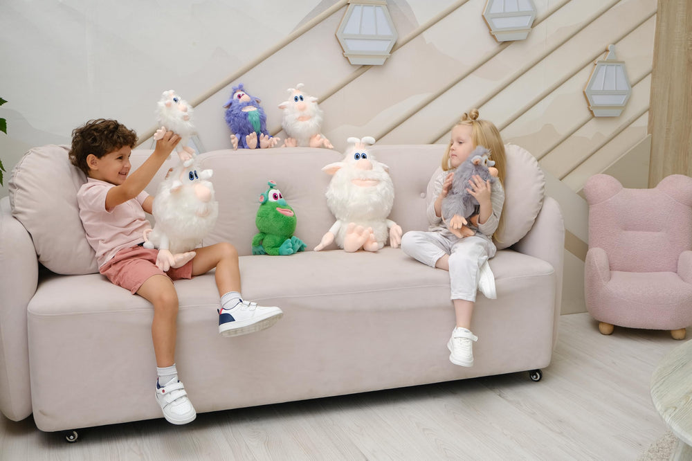 Booba storytelling playtime, inspiring pretend adventures and screen-free fun.
