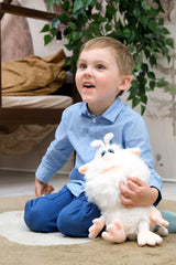 Booba ultra plush fabric closeup, showcasing soft texture and premium materials.