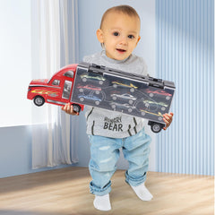 BoomCaCa car-truck-dimensions illustrates compact size for indoor use.