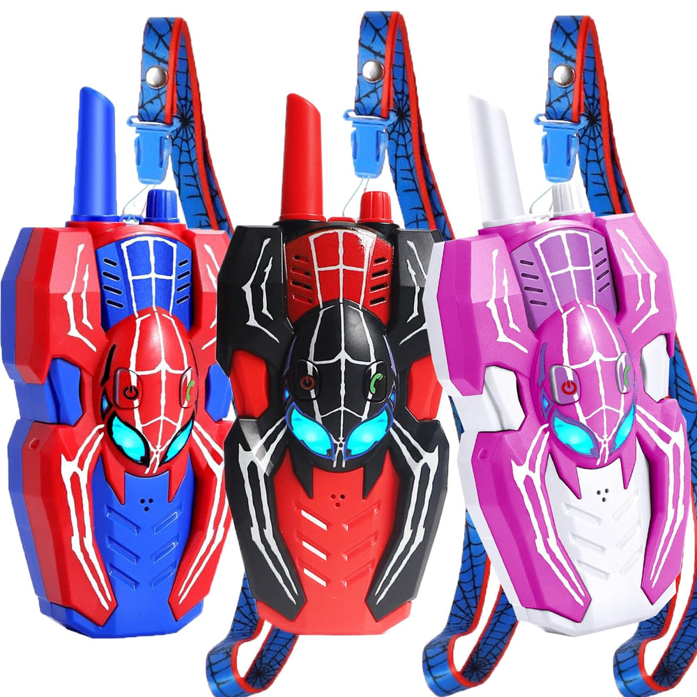 BoomCaCa kids walkie talkies with ergonomic design for small hands, easy grip during play.