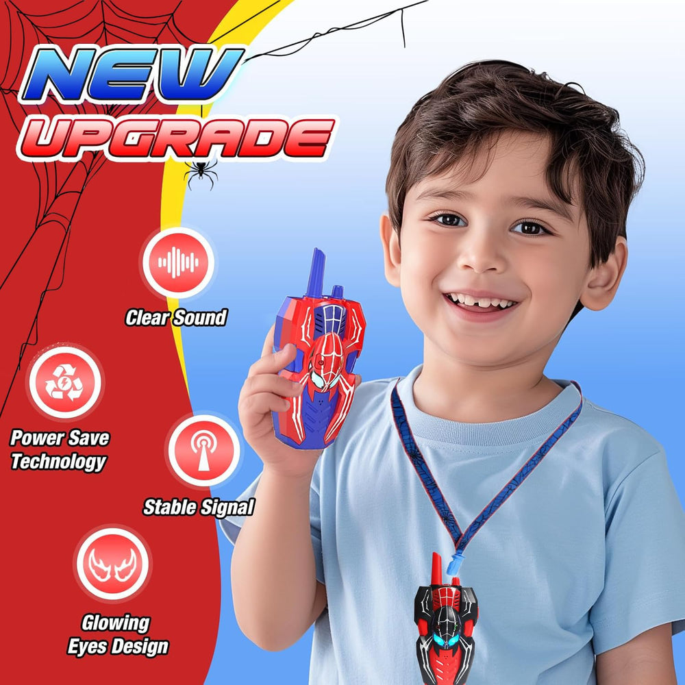 Ergonomic grip BoomCaCa walkie talkies for small hands