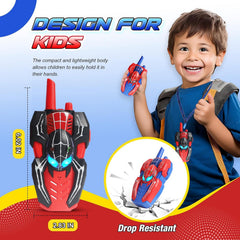 Push-to-talk function on BoomCaCa kid walkie talkies