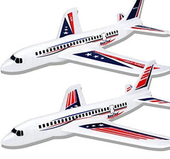 Bootaa foam plane glider during outdoor play highlighting safe, impact-resistant design.