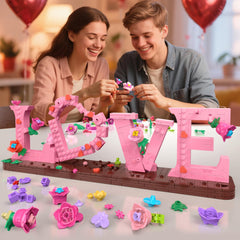 Booyuer desk decor Love Model on a tidy shelf