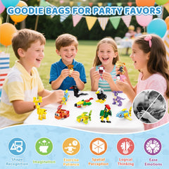 BOPEGOLO blocks made from safe ABS plastic with smooth edges.