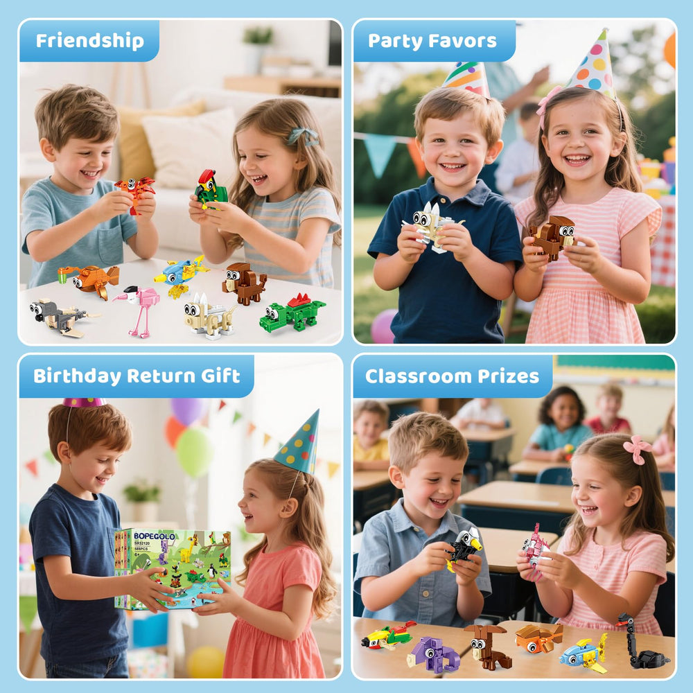 BOPEGOLO party favors are individually wrapped for easy gifting.
