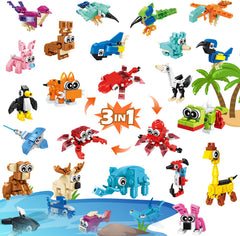 BOPEGOLO mini giraffe block for imaginative play and color recognition