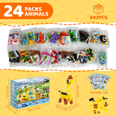 BOPEGOLO monkey mini blocks boost imaginative play and group activities