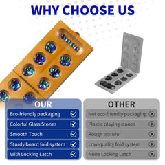 BOPIPA Mancala showcases premium wooden construction and smooth finishes.