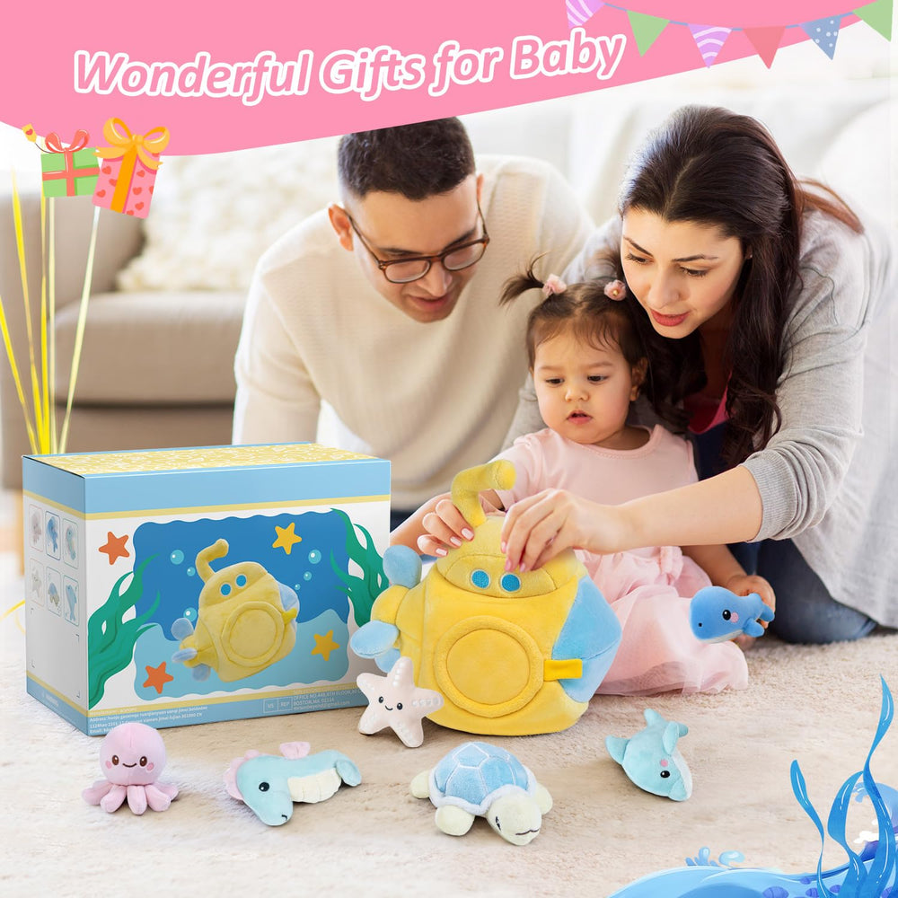 Bopopo soft Montessori toy set for early learning