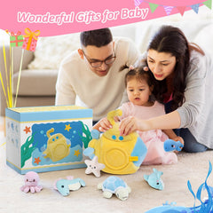 Bopopo soft Montessori toy set for early learning