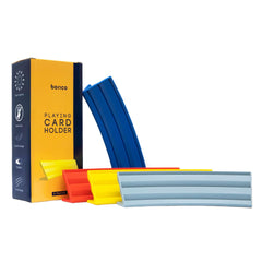 BORICO card holder curvy sloped design keeps cards visible to you while keeping others guessing.