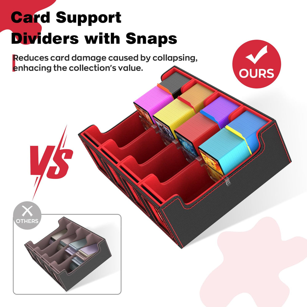 BORISI four display windows preview key decks without opening the box.