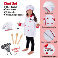 Born Toys gardener costume hat enhances outdoor role play.