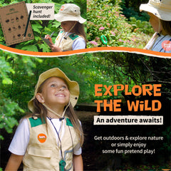 Born Toys Explorer Kit magnifying glass encourages hands-on discovery