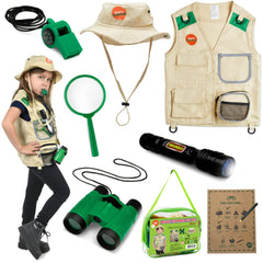 Born Toys Explorer Kit washable vest for durable dress-up adventures