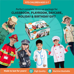 Born Toys machine washable dress-up set, quick cleanup after play