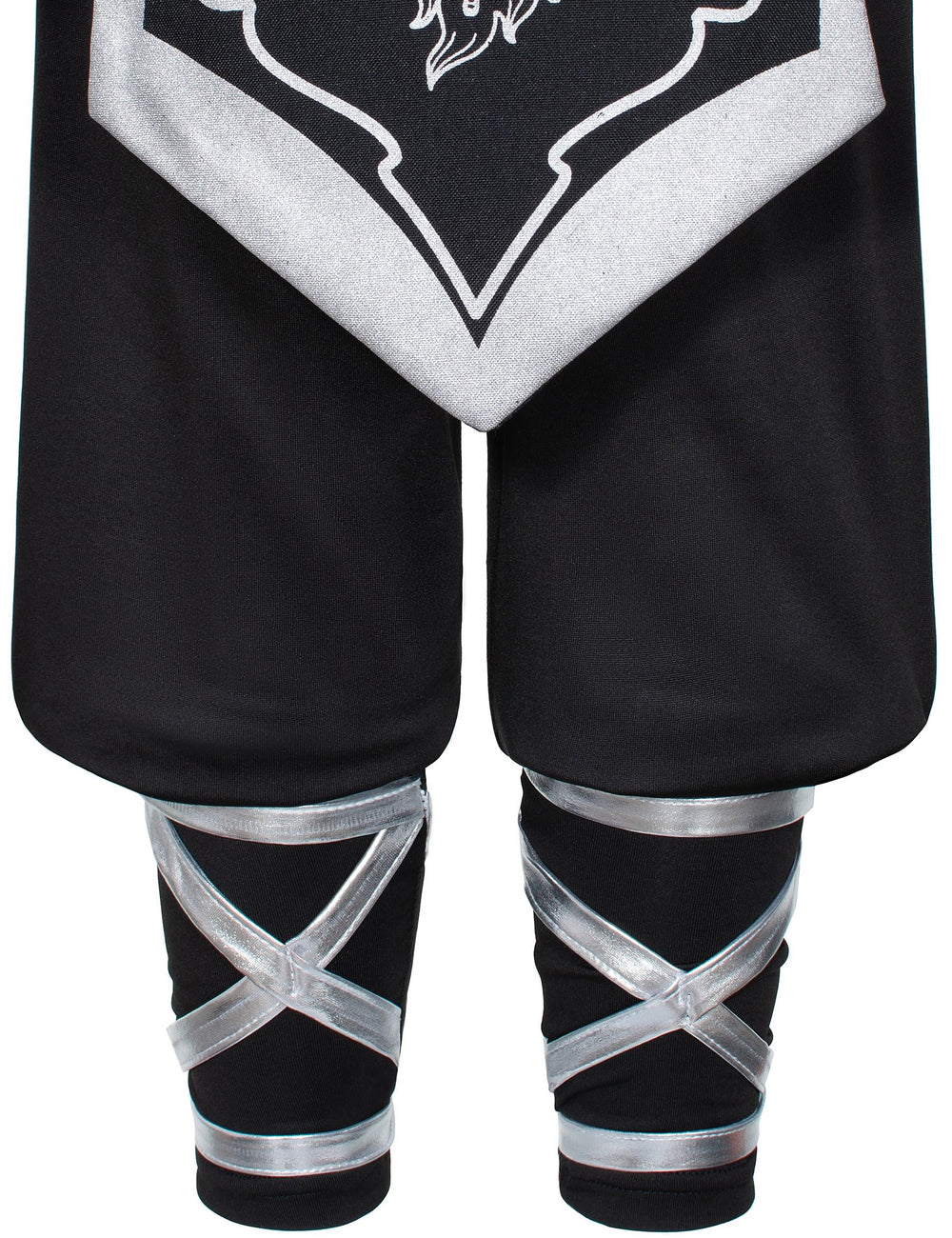 Bosvin Ninjia kid in costume ready for playtime.