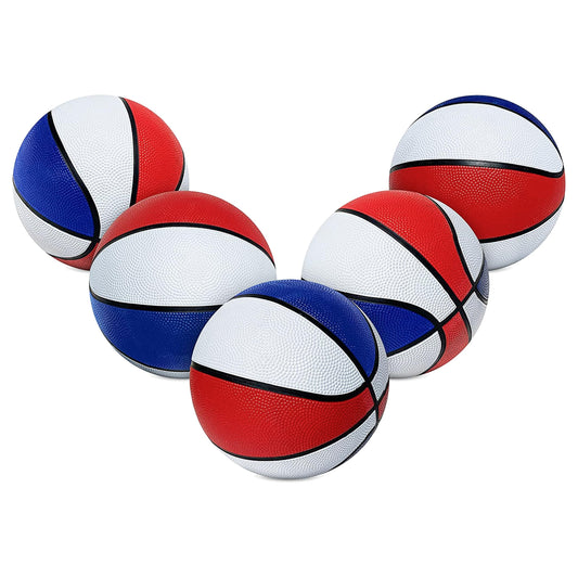 Botabee mini basketball 7 inch, 5-pack, built tough for arcade and backyard play.