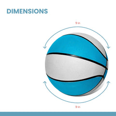 Botabee regulation-size 9-inch blue pool ball ready for authentic water hoop action