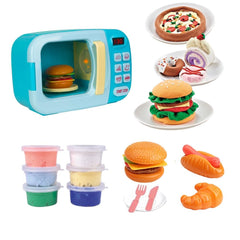 BoterLun hamburger play food for realistic pretend meals and kitchen role-play.