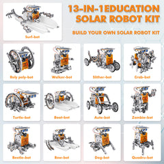 Bottleboom solar robot land-water action shows versatile construction and playtime exploration.