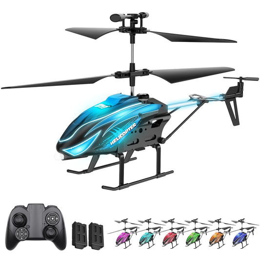BotZilla RC Helicopter with LED modes for vibrant night flights and visual appeal