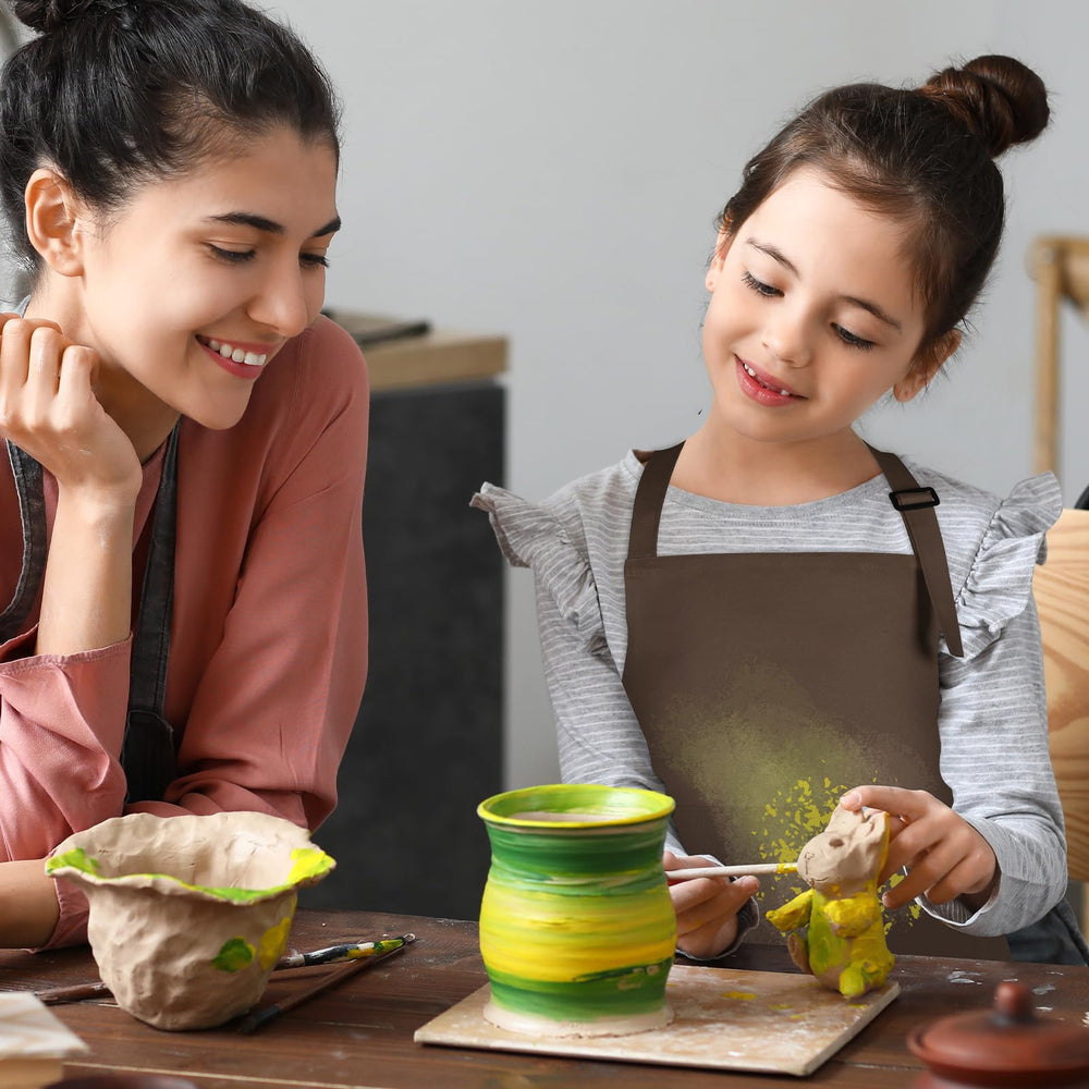 BOUBONI bulk kit supports group projects with colorful aprons.
