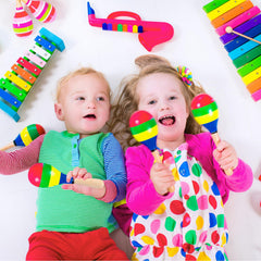 BOUBONI painting guide helps beginners decorate wooden maracas