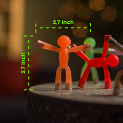 Boxgear translucent magnet figures add visual charm on metal surfaces.