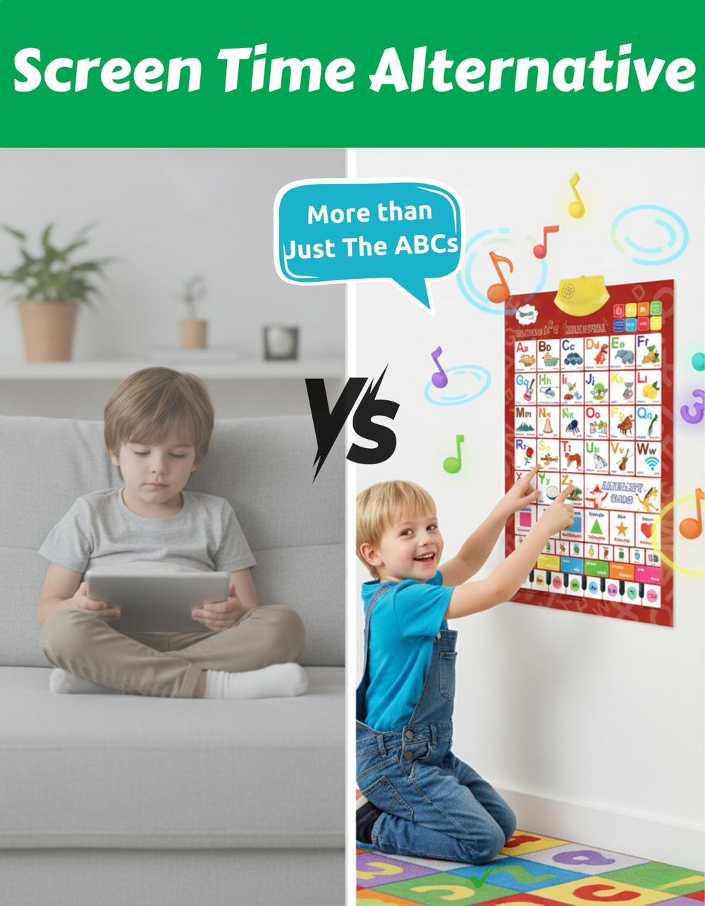 Boxiki Kids classroom-ready wall chart for group learning activities.