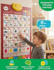 Boxiki Kids wall chart ready to hang for quick setup in any room.