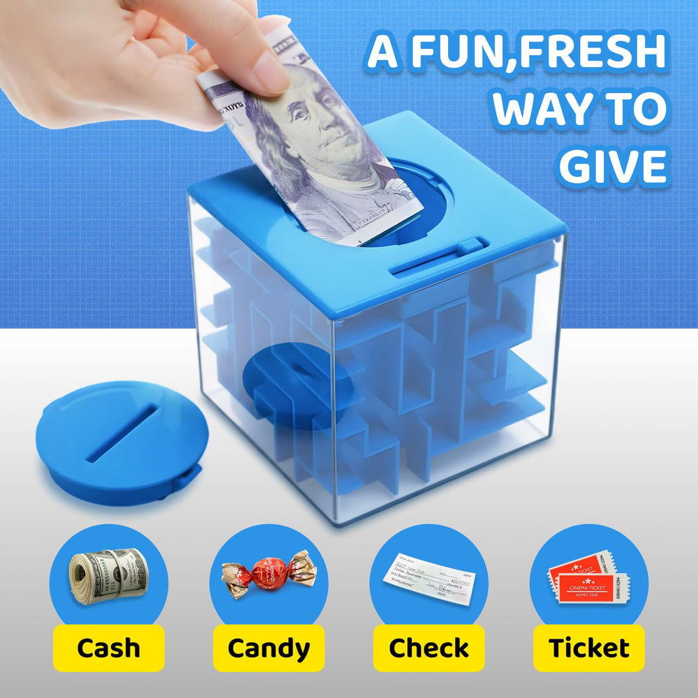 Boxveria Money Maze Box suitable for kids and teens eight plus