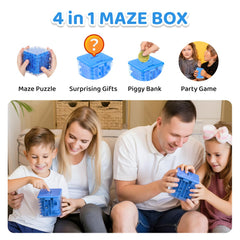Boxveria Money Maze Box opening to reveal cash inside