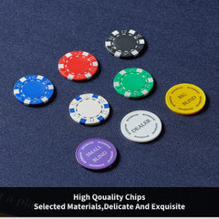 Boyzhood Texas Hold'em setup for casual or tournament nights