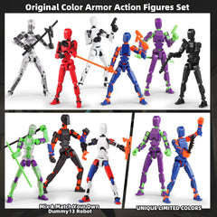 BOZOBO photography prop set enhances scenes with robotic flair.