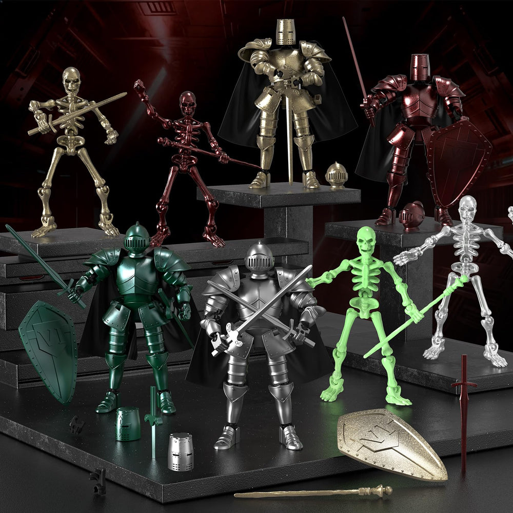BOZOBO Titan 13 multicolor figures display vibrant styling.
