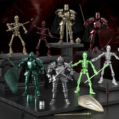 BOZOBO Titan 13 multicolor figures display vibrant styling.