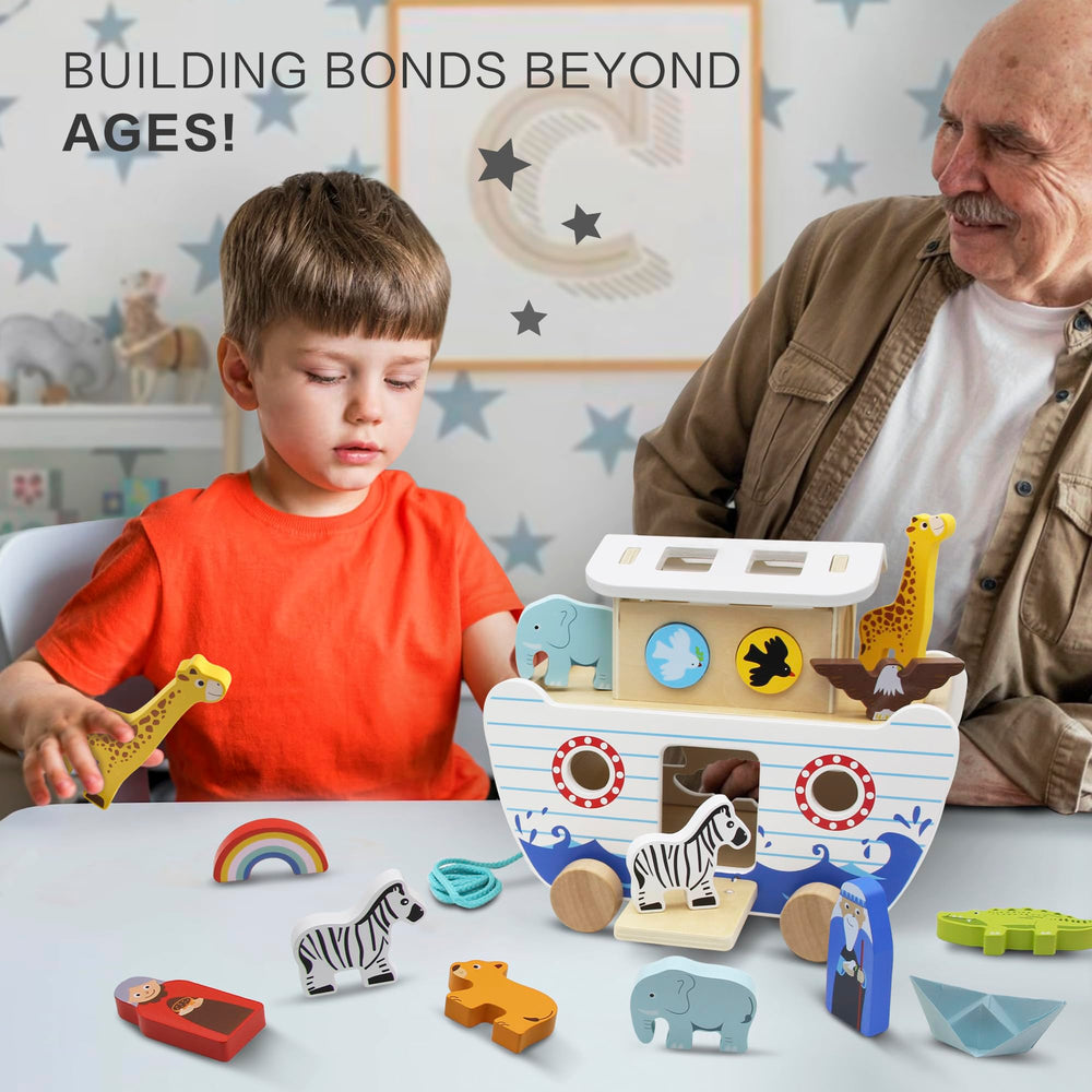 bpmfkid Noah's Ark tow rope enables guided, active adventure.