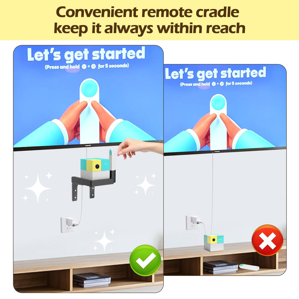 BQDQYBS Nex Playground side storage for remotes and small accessories.