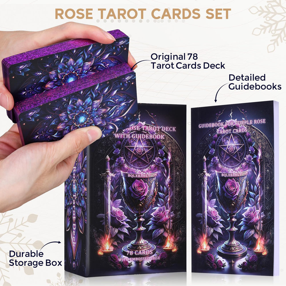 BQLXBABLT 400gsm tarot cards deliver durable, high-definition readings.
