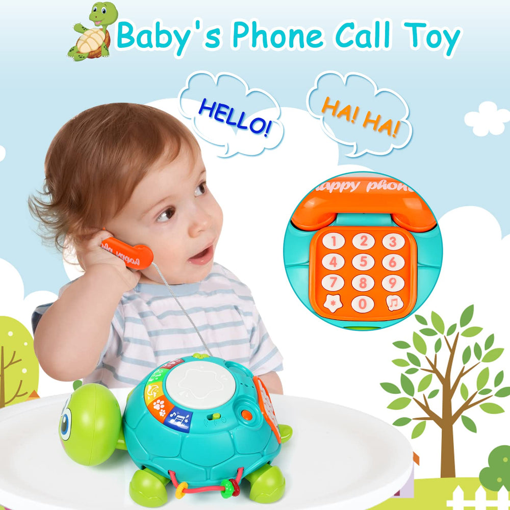 BQU Musical Turtle lullaby mode soothes infants during naptime.